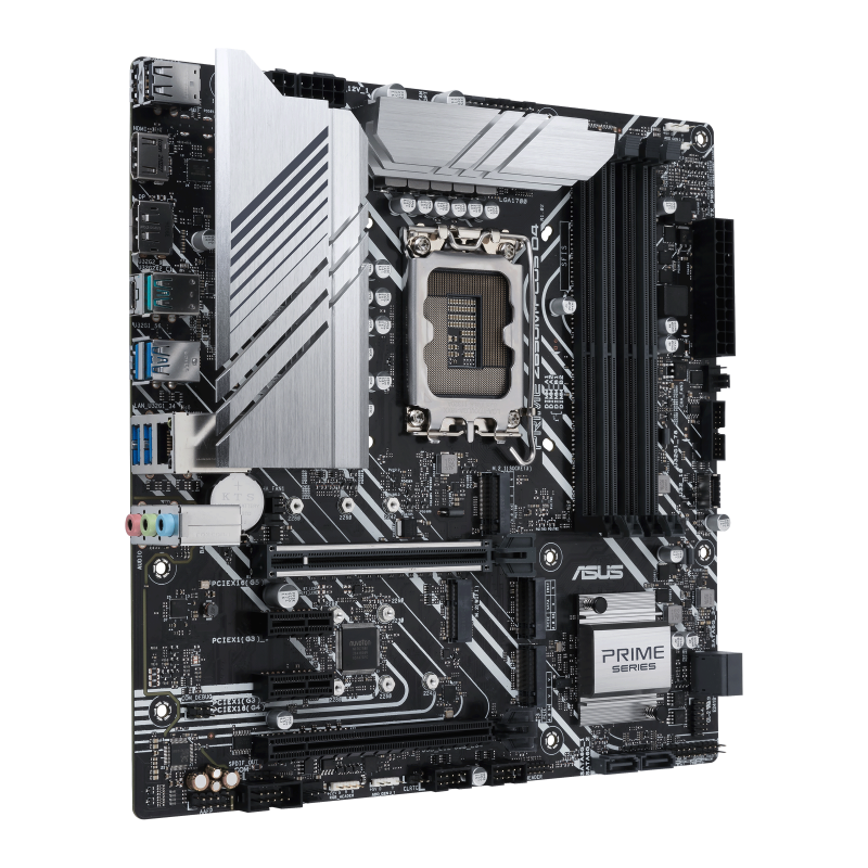 ASUS PRIME Z690M-PLUS D4 マザーボード-