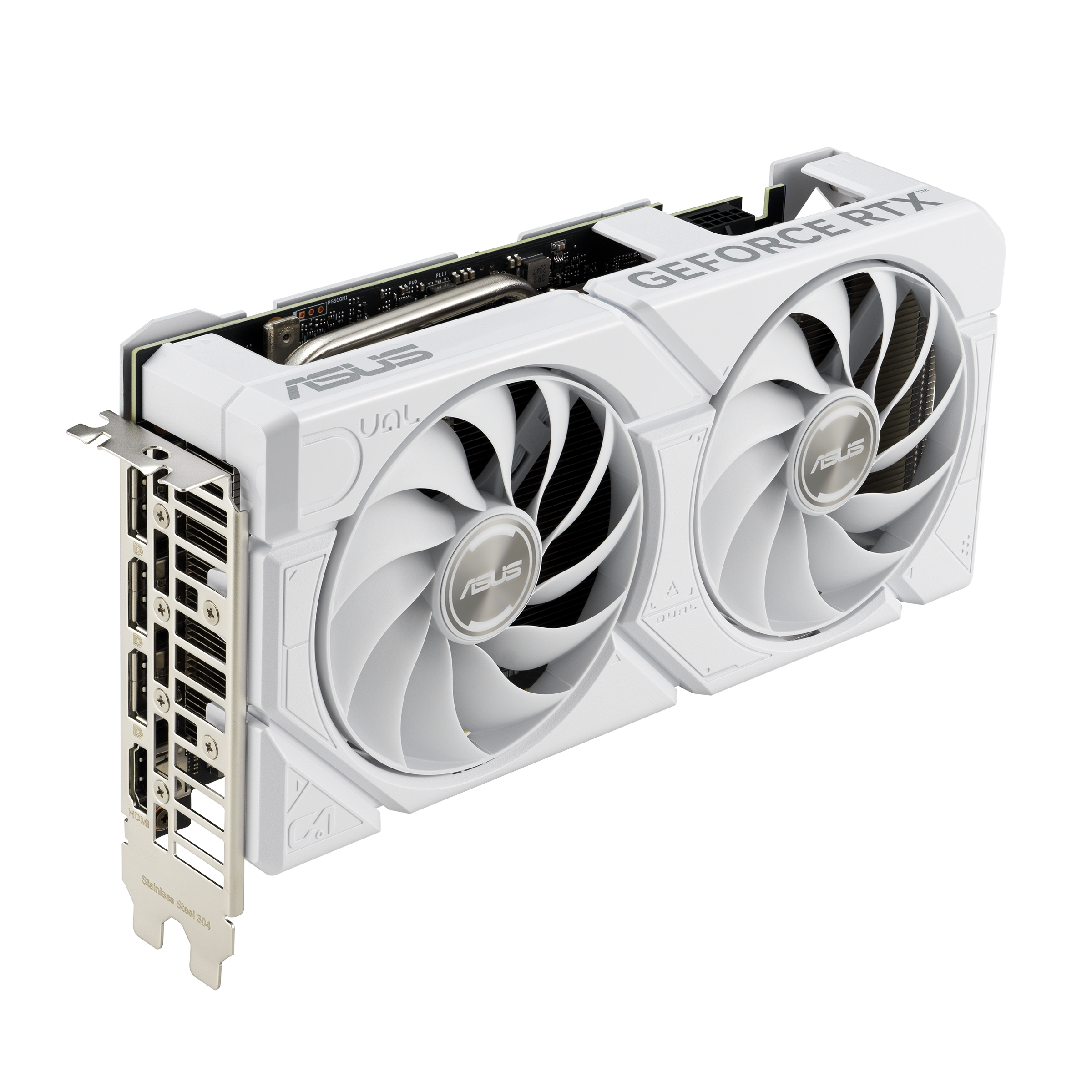 ASUS Dual GeForce RTX™ 4070 SUPER EVO White Edition