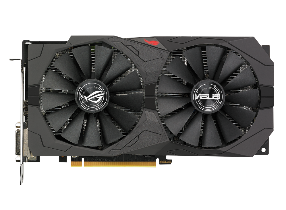 ROG Strix Radeon RX560- Front side