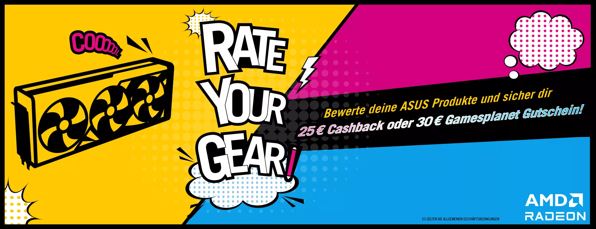 Rate Your Gear AMD Banner