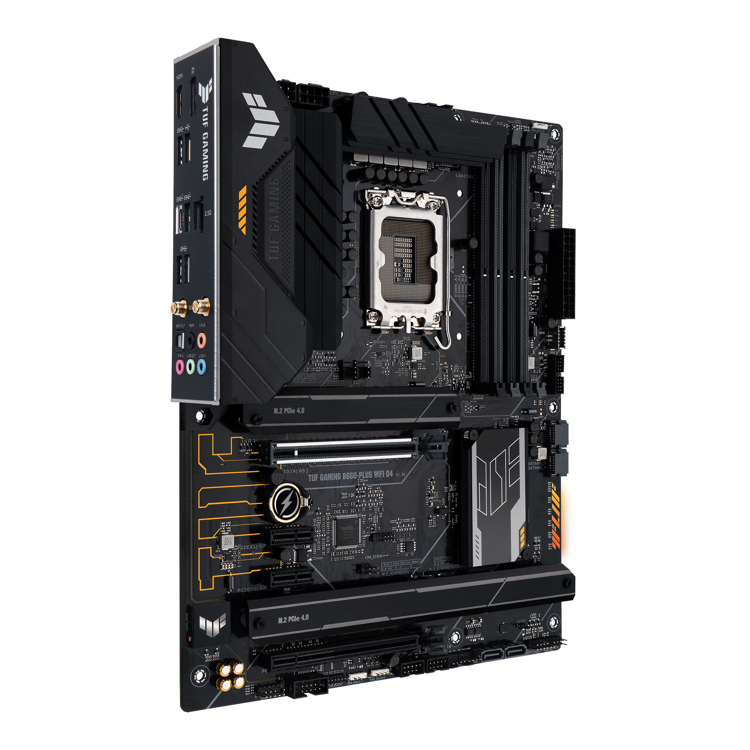 TUF GAMING B660-PLUS WIFI D4 | Motherboards -ASUS