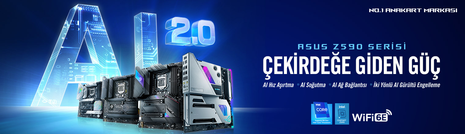 ASUS Z590 Serisi Anakartlar