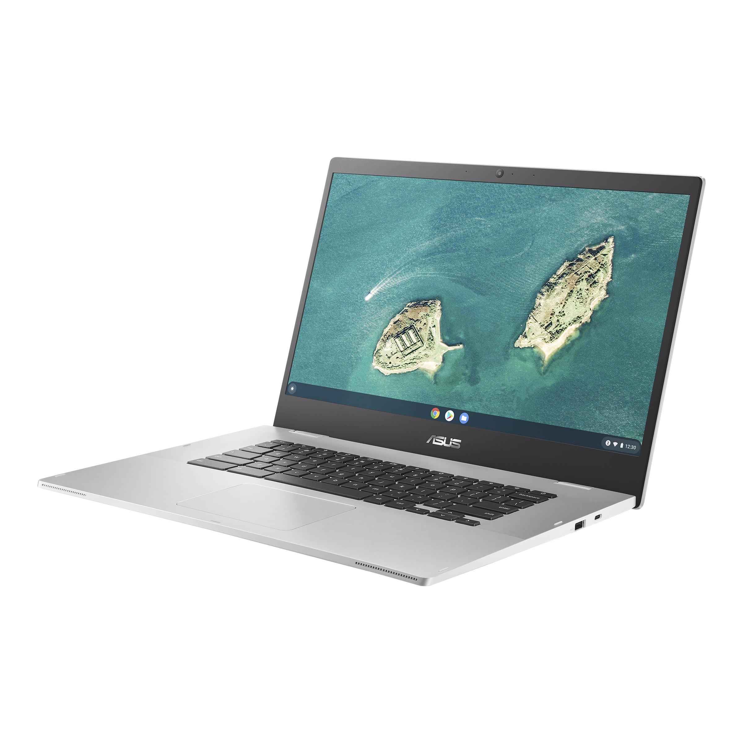 ASUS CX1500 Chromebook, 15.6 FHD, Intel Celeron N3350, 4GB RAM, 64GB eMMC,  Chrome OS, Mineral Gray, CX1500CNA-WS44F