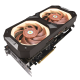 ASUS NOCTUA GeForce RTX 4080 graphics card front angled view2