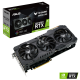 TUF Gaming GeForce RTX 3060 Ti V2 Packaging and graphics card with NVIDIA logo