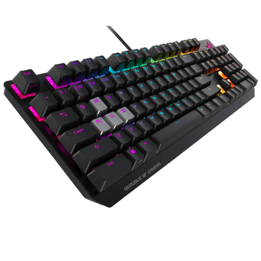 ROG PBT Doubleshot Keycap Set for ROG RX Switches, Tastiere