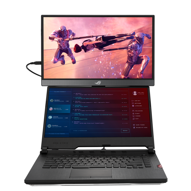 Asus rog strix xg17ahp обзор