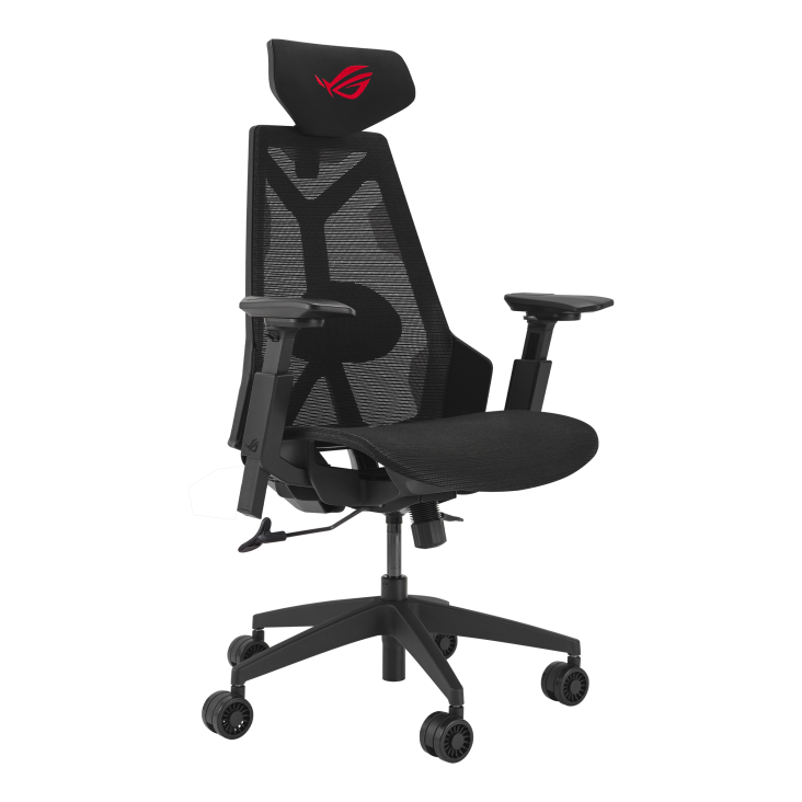 ROG Destrier Core - The front view angled from left