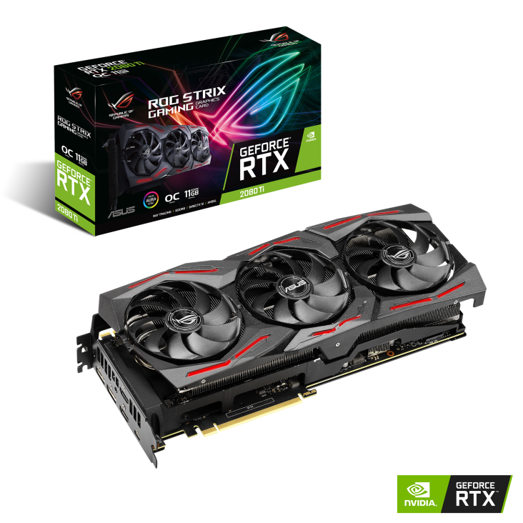 ジャンクASUS ROG-STRIX-RTX2080TIO11GGAMING - PCパーツ