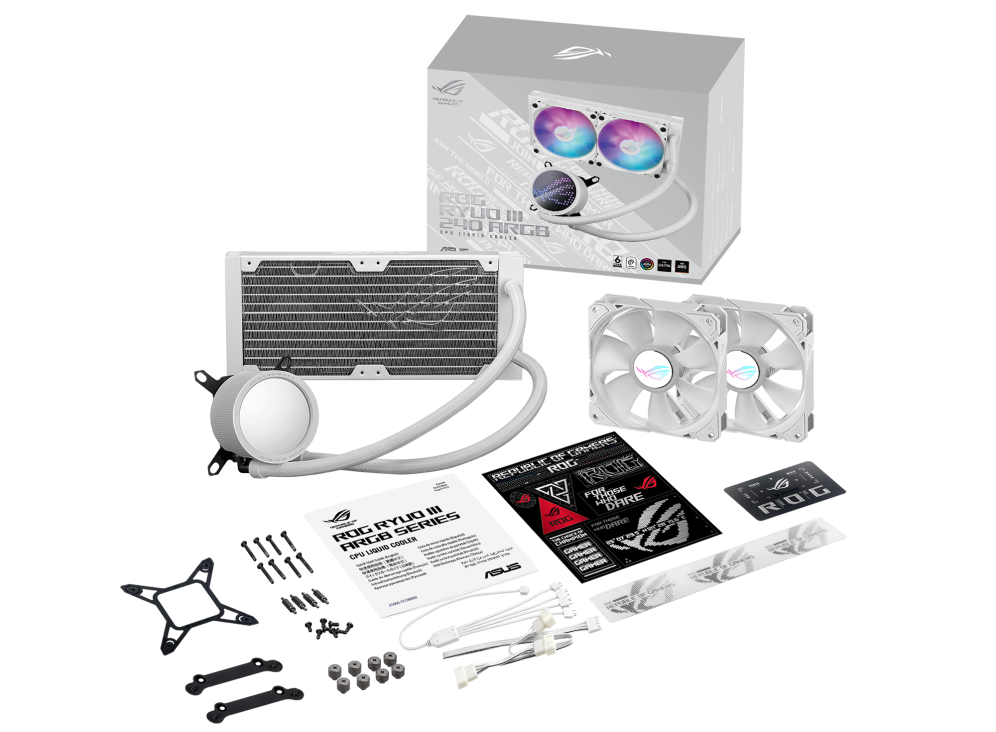 Rog Ryuo Iii 240 Argb White Edition