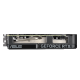 ASUS Dual GeForce RTX 4060 Ti EVO 16G top down view focusing on heatsink