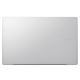 Cool Sliver ASUS Vivobook S 15 display from the top view, showing its cover chassis.