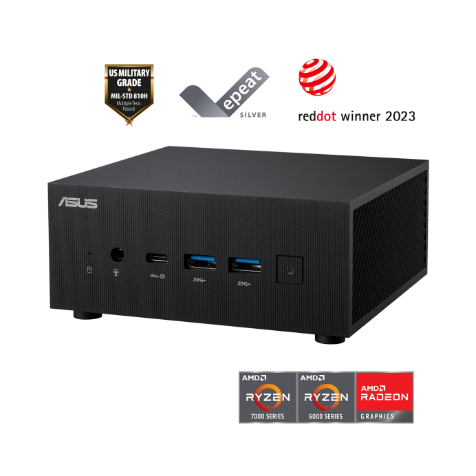 ASUS ExpertCenter PN53 Mini PC Barebone Computer (No Logo)