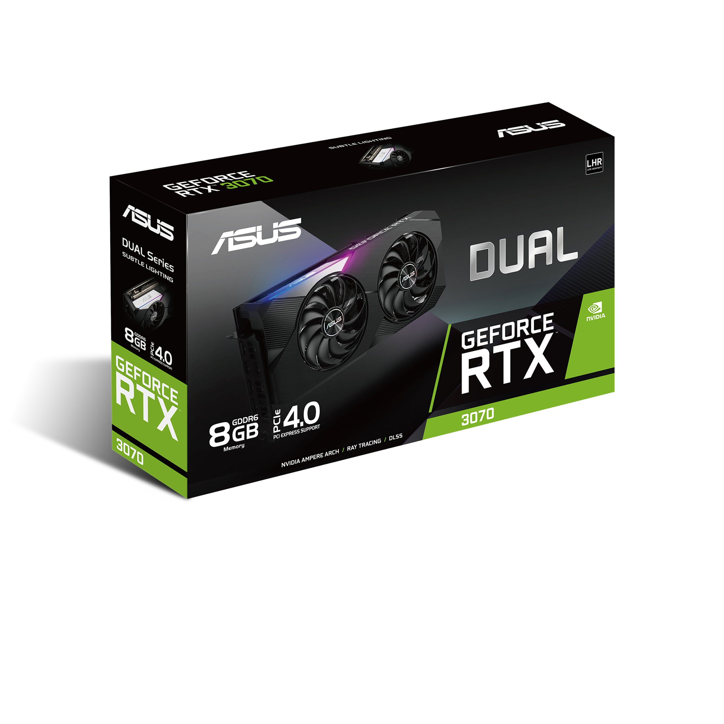 ASUS Dual GeForce RTX™ 3070 V2 8GB GDDR6 | Graphics Card