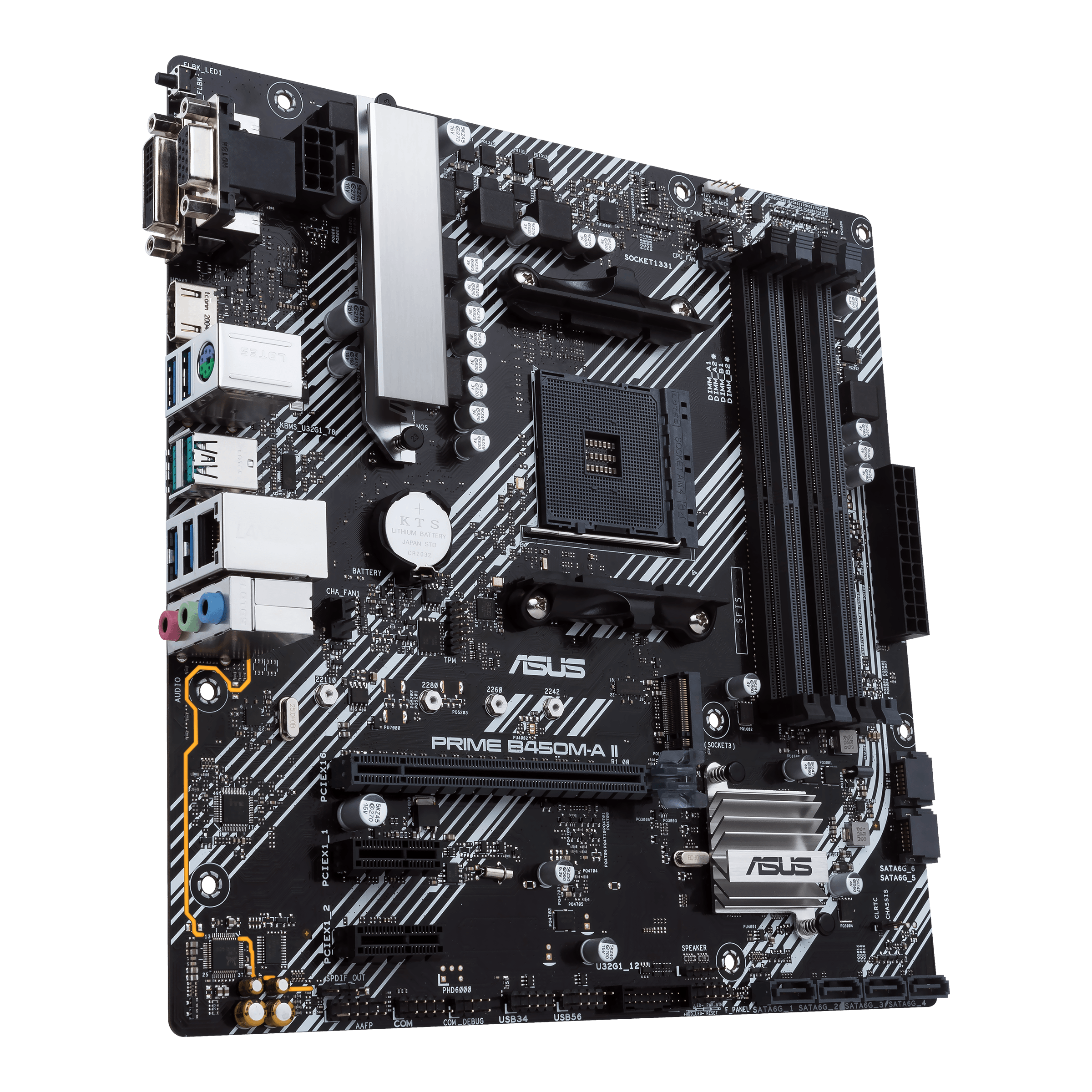 ASUS PRIME B450M-K II Ryzen Motherboard