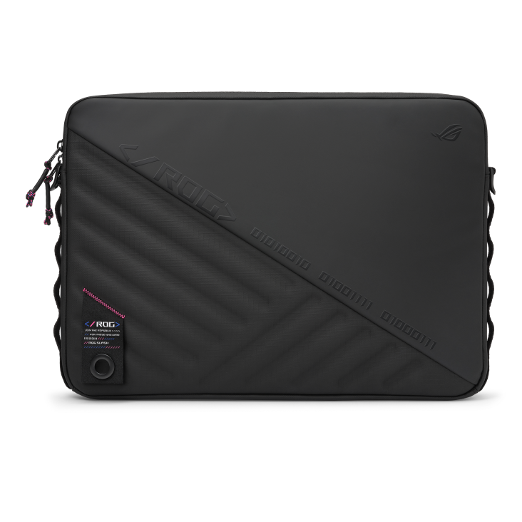 The front of the ROG Slash laptop bag