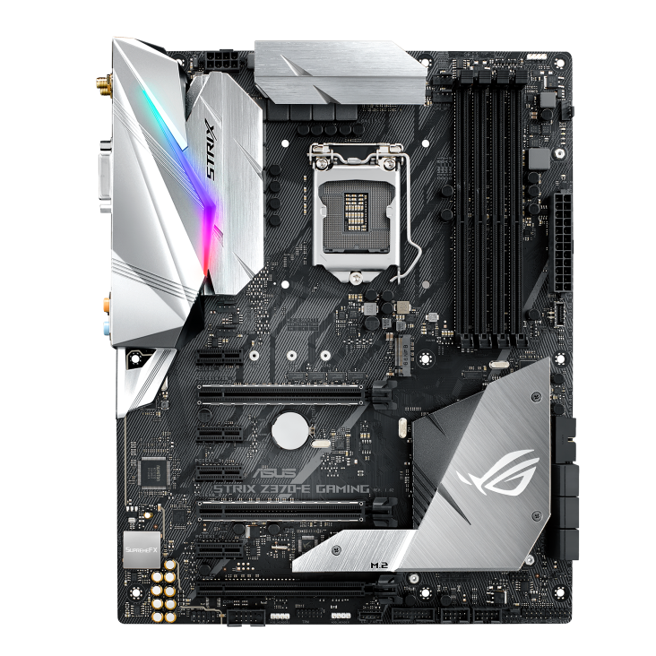 ROG STRIX Z370-E GAMING front view