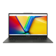 Black Vivobook S 15 OLED (K5504) display opened from the front view.