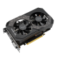 TUF Gaming GeForce GTX 1660 Ti EVO 6GB GDDR6 graphics card, front angled view
