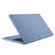 ASUS Chromebook CX15 in Fabric Blue  in laptop mode, showing cover