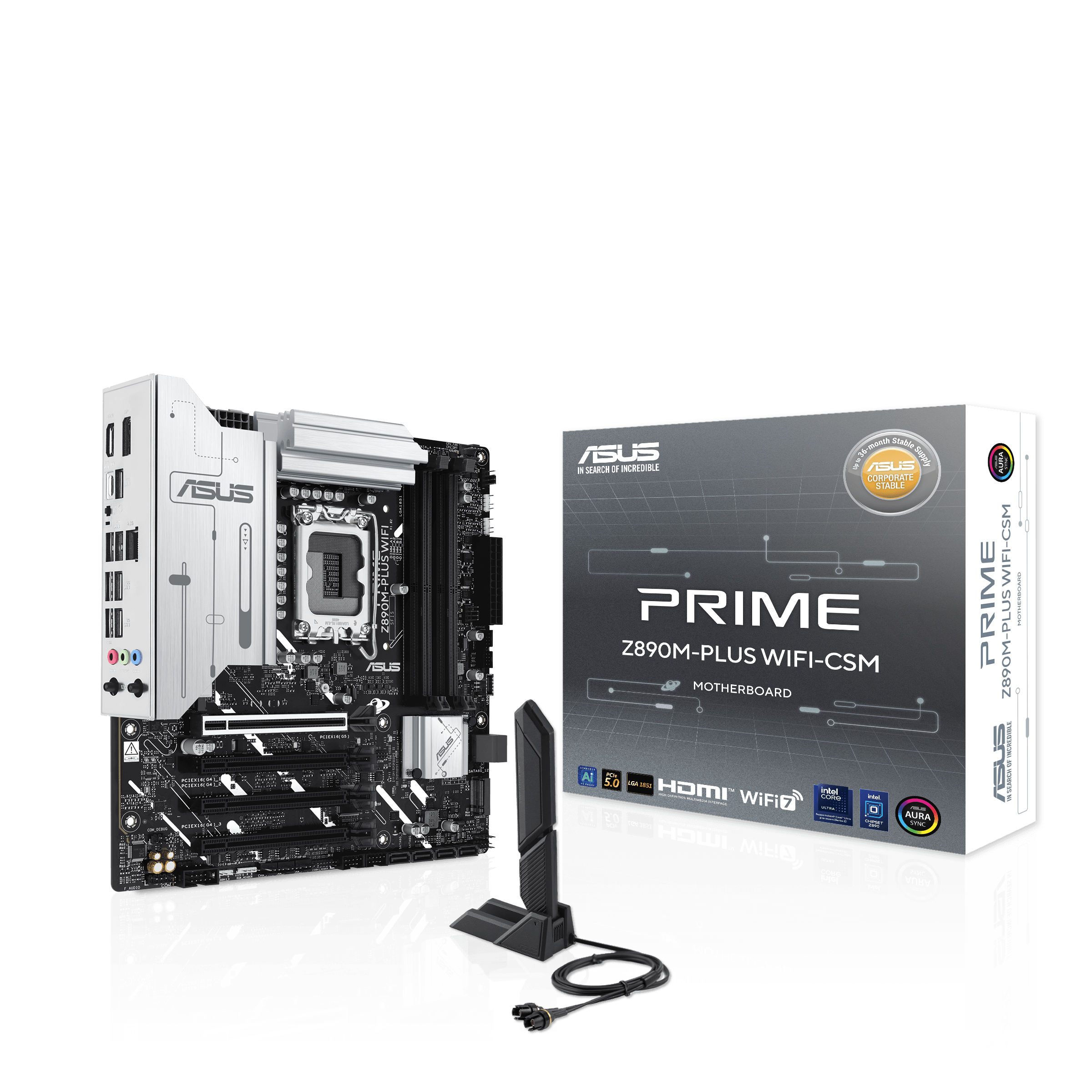 【新品未開封】ASUS PRIME Z890M-PLUS WIFI-CSM PRIME Z890M-PLUS WIFI-CSM｜Motherboards｜ASUS Global