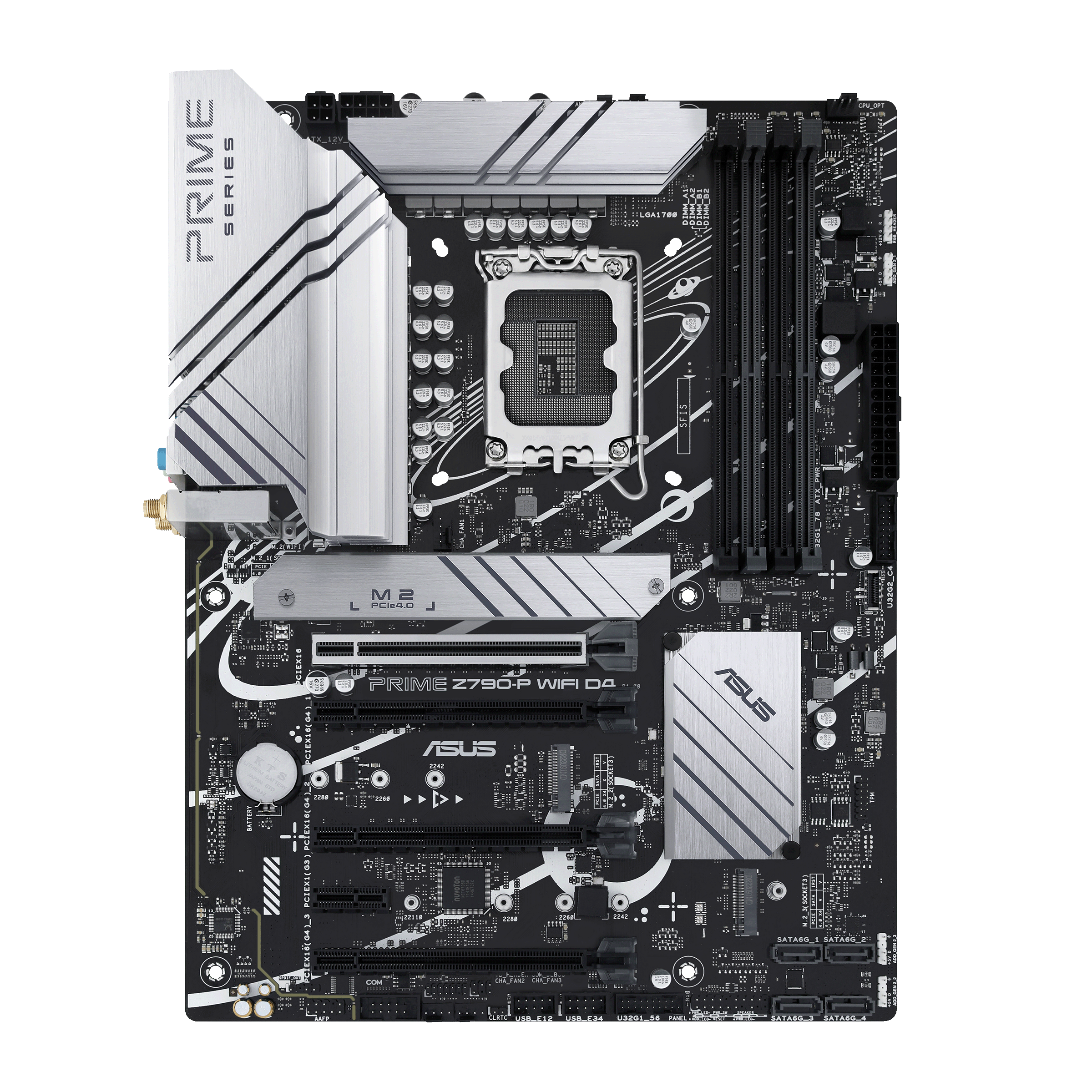 ASUS ROG Strix Z790-E Gaming WiFi 6E LGA 1700(Intel 14th &12th&13th Gen)ATX  gaming motherboard(PCIe 5.0, DDR5,18+1 ower stages,2.5 Gb LAN, Bluetooth  v5.2,Thunderbolt 4,support up to 5xM.2,1xPCIe 5.0 