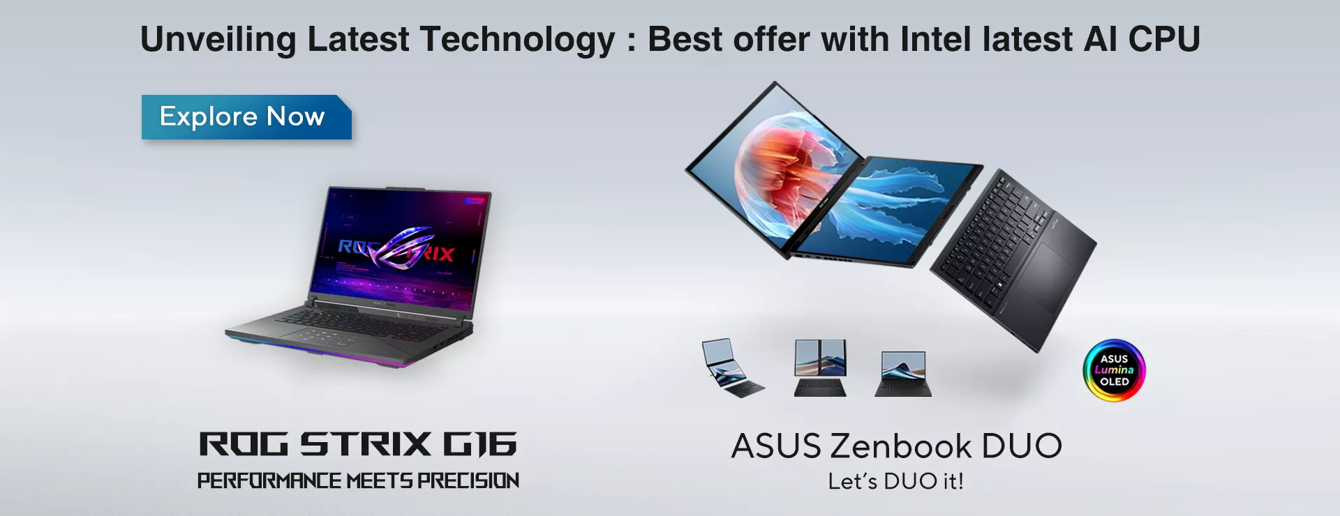 Unveiling latest technology: best offer with Intel latest AI CPU
