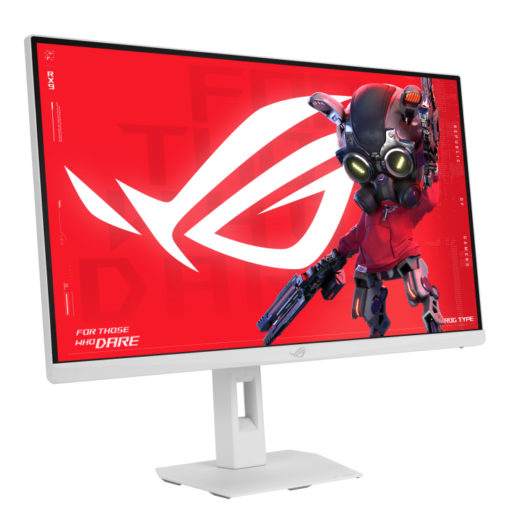 ROG Strix XG27ACMEG-W_Front view to the right