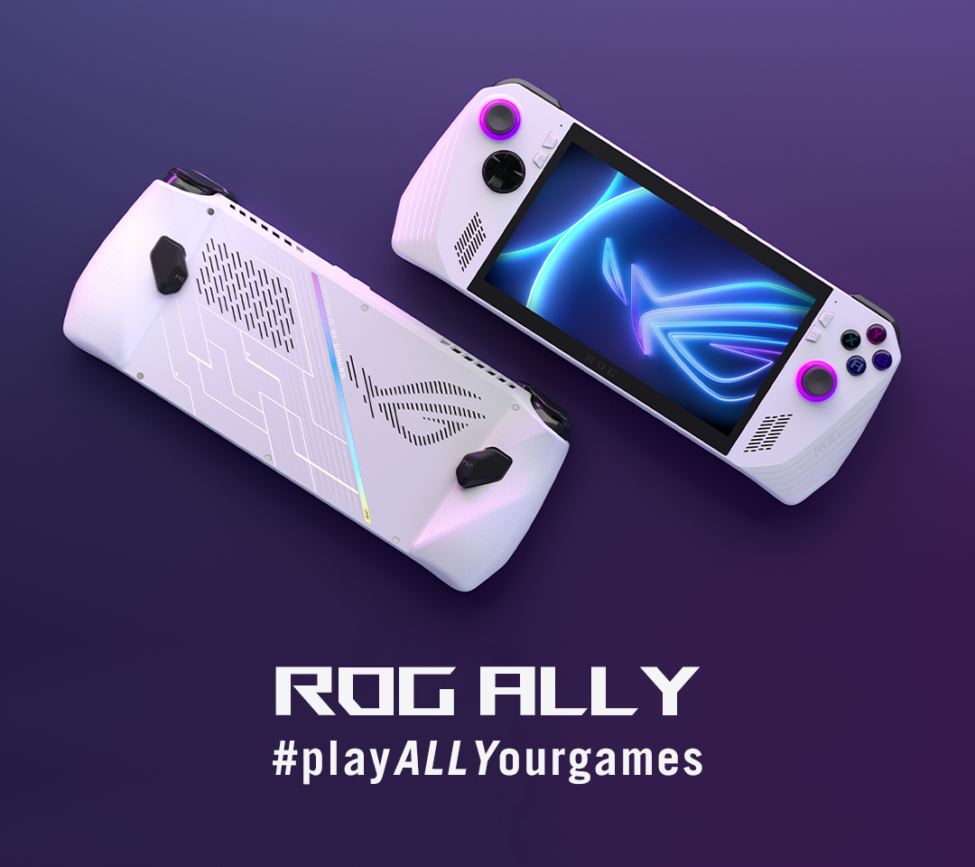 ROG Ally (2023) | 電競手提遊戲機｜無盡遊戲隨時隨地​｜ROG HK (繁體中文)