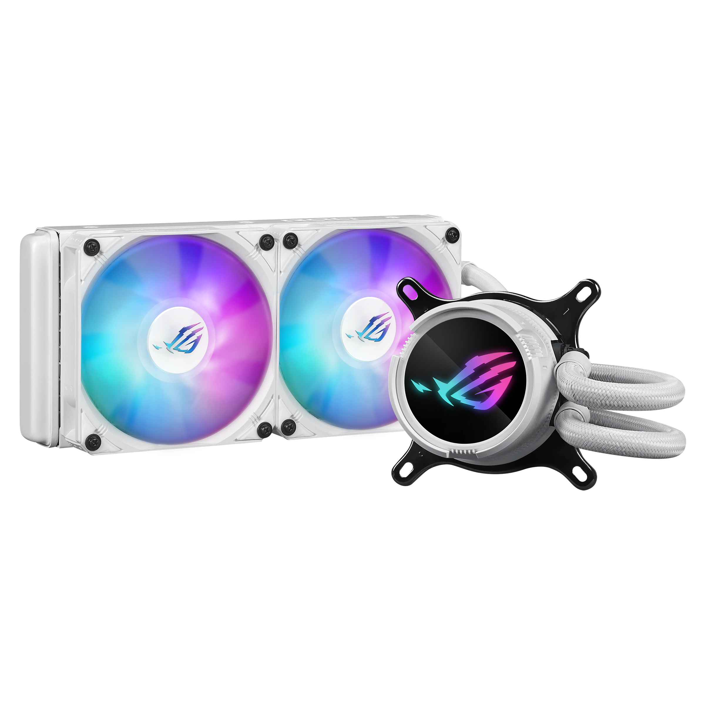 ROG Strix LC III 240 ARGB White Edition | Gaming cooling｜ROG 