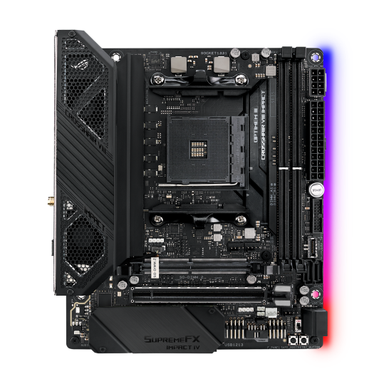 ASUS AMD X570 搭載 AM4対応 マザーボード ROG CROSSHAIR VIII IMPACT