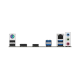 PRIME B550M-K ARGB-CSM I/O ports closeup