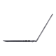 An angled rear view of an ASUS P1412 in laptop mode