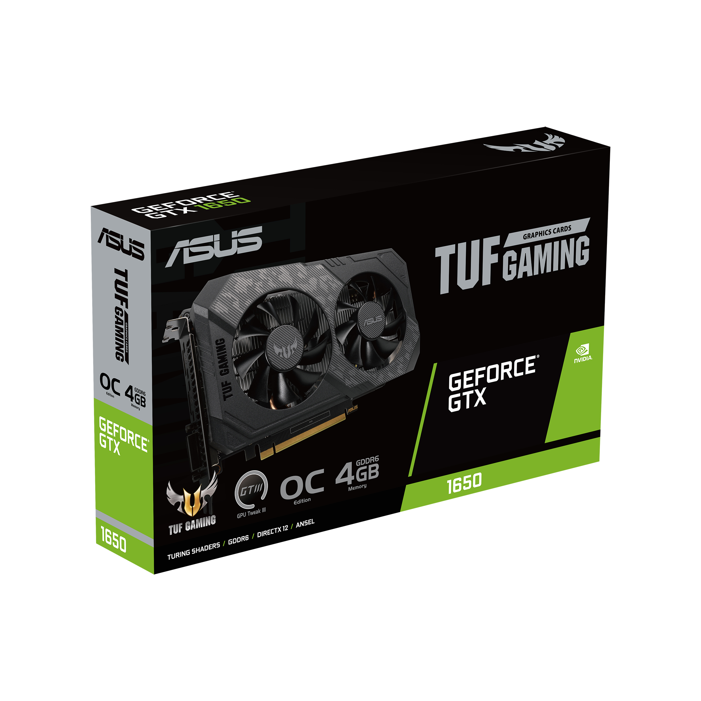 ASUS TUF Gaming GeForce® GTX 1650 V2 OC Edition 4GB GDDR6 