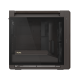 ProArt PA602 Wood Edition Retro Brown Tempered Glass_Left angle view with metal side panel