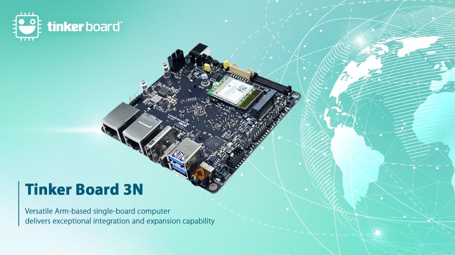 ASUS IoT、NUCサイズSBC新製品Tinker Board 3Nを発表
