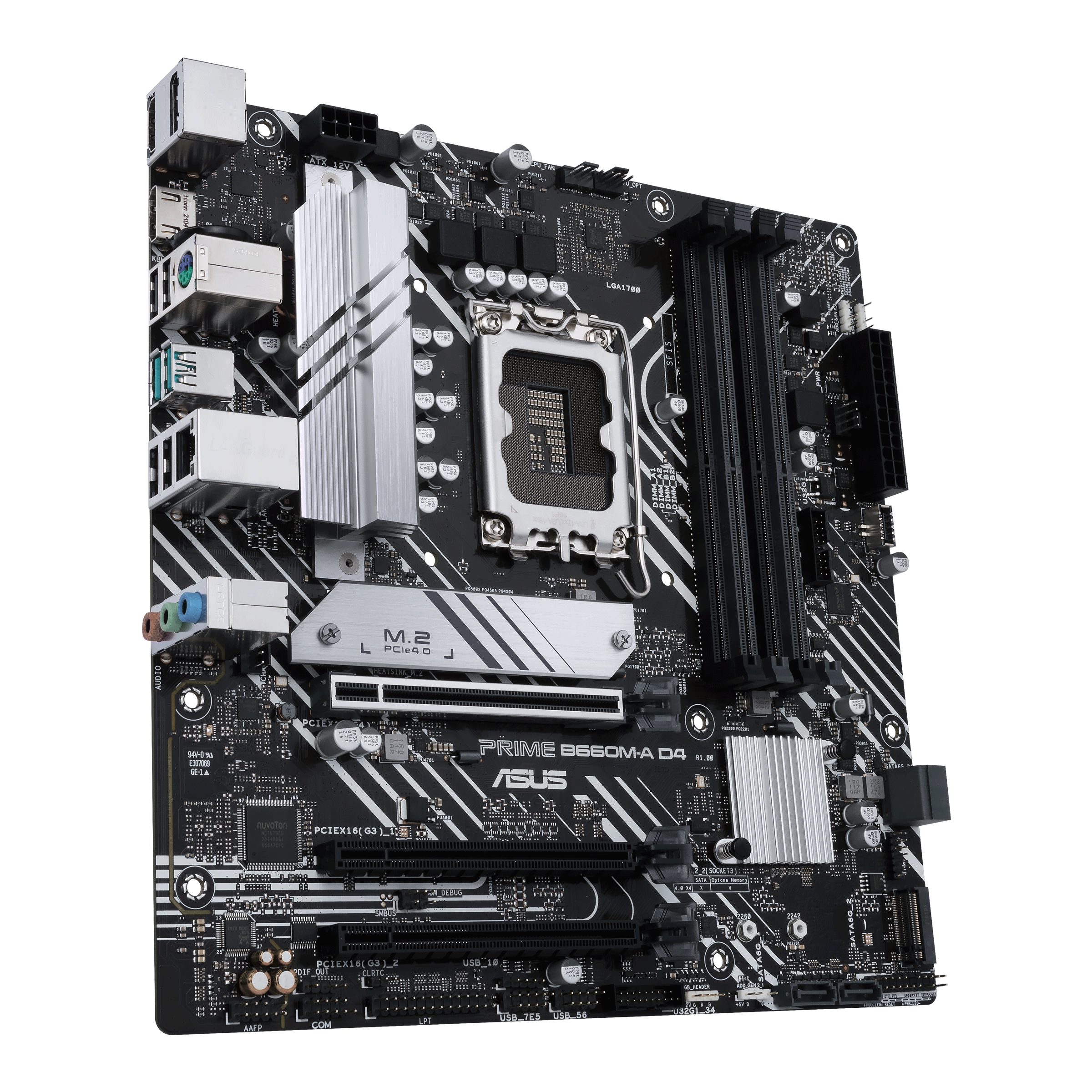 ASUS PRIME B660M-A D4 lga1700 12世代-