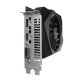 ASUS Phoenix GeForce GTX 1650 4GB GDDR6 V2 graphics card, side angled view, showcasing the I/O port,