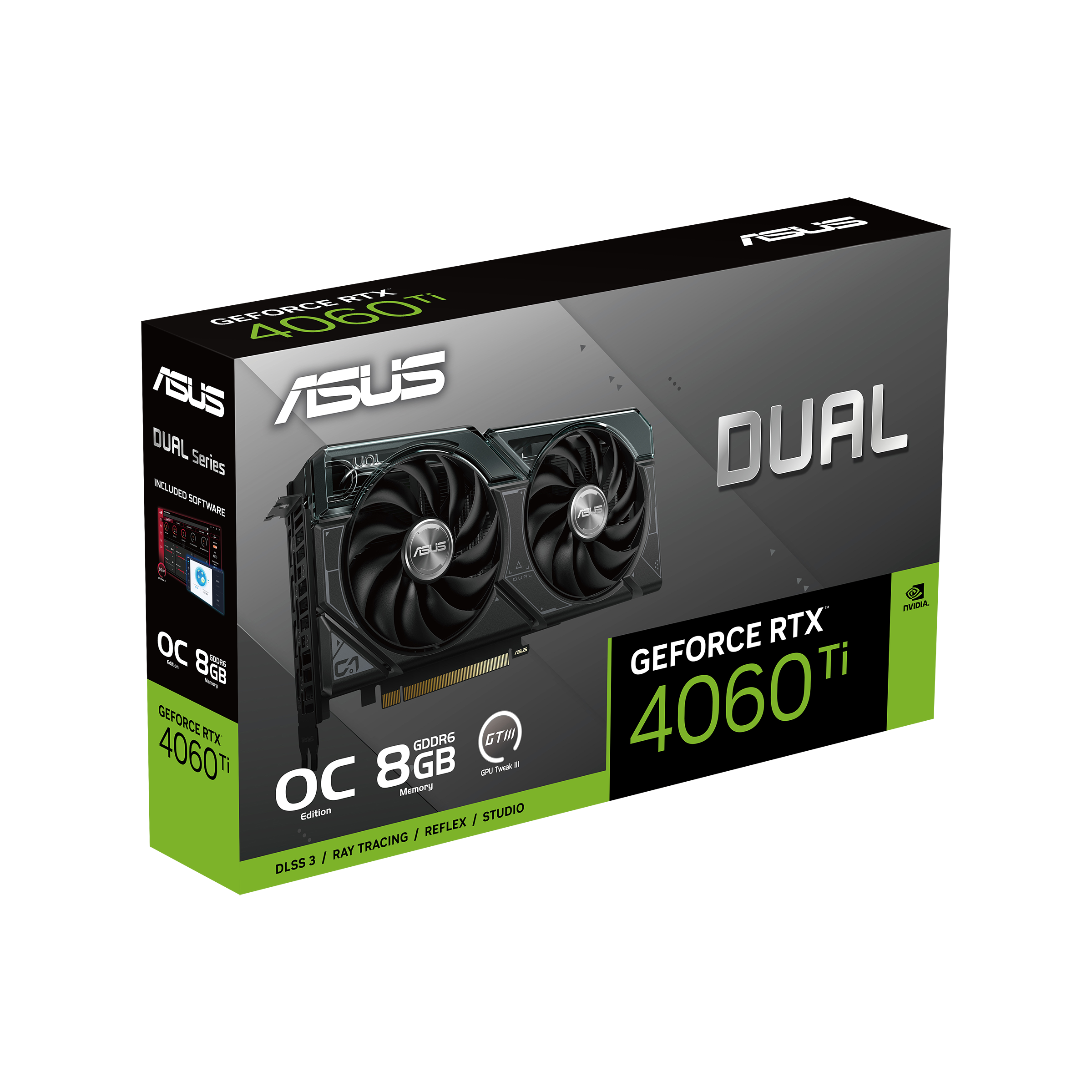 ASUS Dual GeForce RTX™ 4060 Ti OC Edition 8GB GDDR6 | Graphics ...
