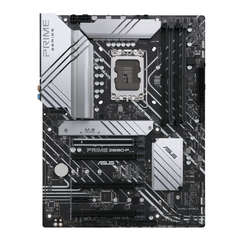 PRIME Z690-P-CSM motherboard, front view 