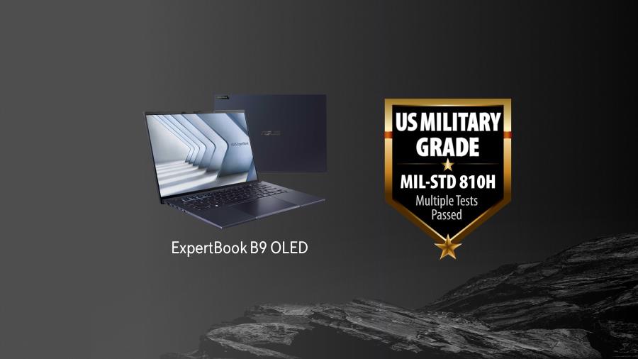 ASUS ExpertBook B9 OLED (B9403CVA) military grade report