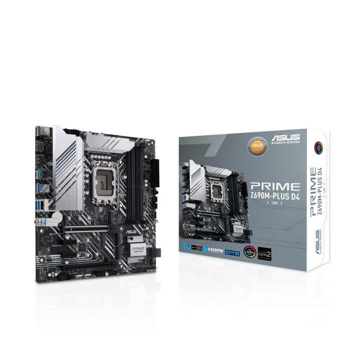 早割切符 PRIME Z690M-PLUS Global D4-CSM｜Motherboards｜ASUS PCパーツ