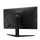 TUF Gaming VG32AQL1A, front view, tilted 45 degrees