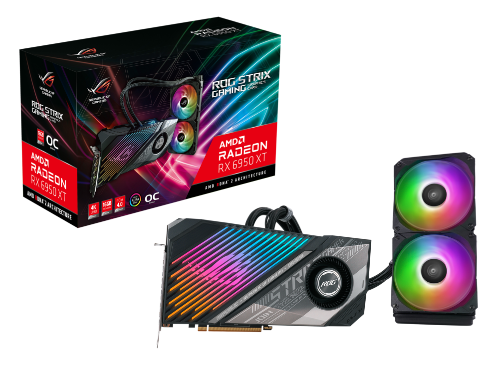 ROG Strix LC Radeon™ RX 6950 XT OC Edition 16GB GDDR6