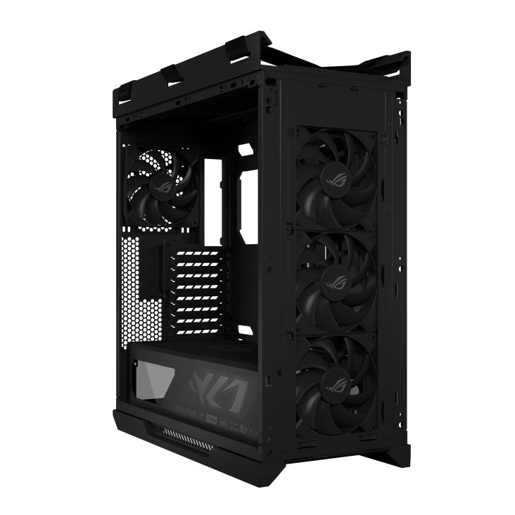 ROG Strix Helios II Black four pre-built fans