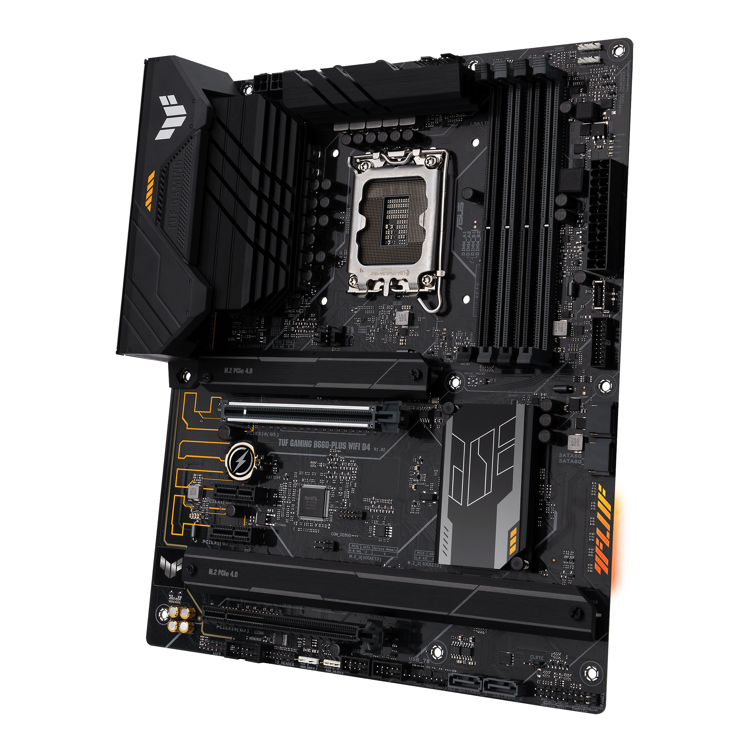 TUF GAMING B660-PLUS WIFI D4 | Motherboards -ASUS