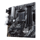 PRIME B450M-A II/CSM motherboard, left side view