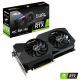 Dual GeForce RTX 3060 Ti V2 OC Edition packaging and graphics card with NVIDIA logo