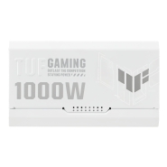 TUF GAMING 装弹手 1000W 金牌全模组电源白色版