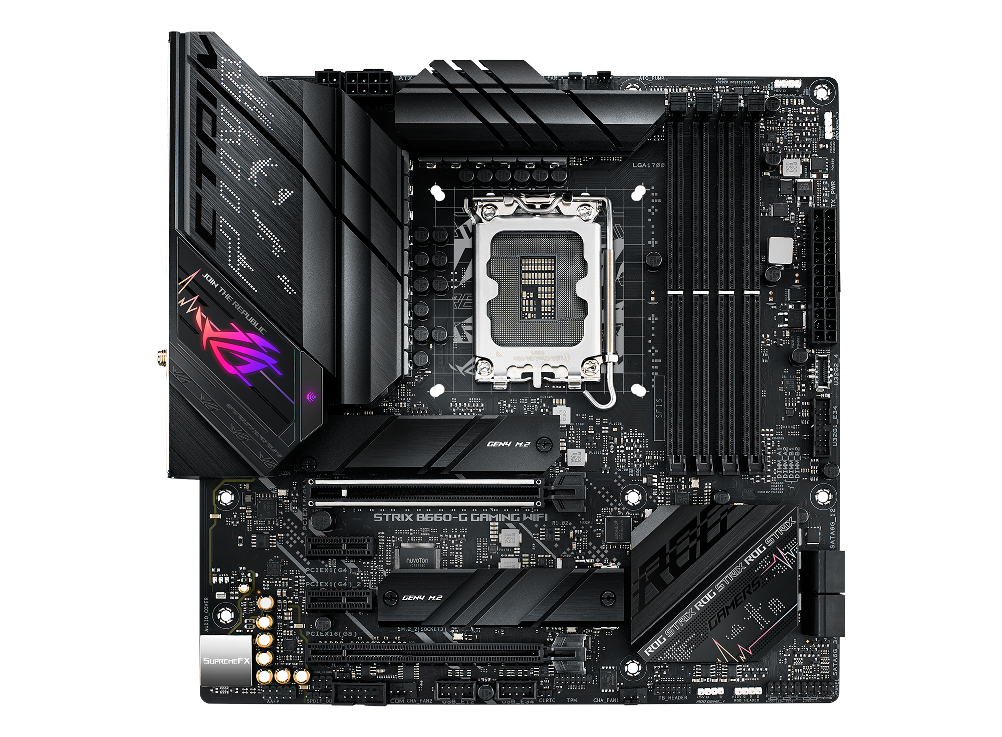 ROG STRIX B660-G GAMING WIFI | Gaming motherboards｜ROG - Republic of Gamers｜ROG Global